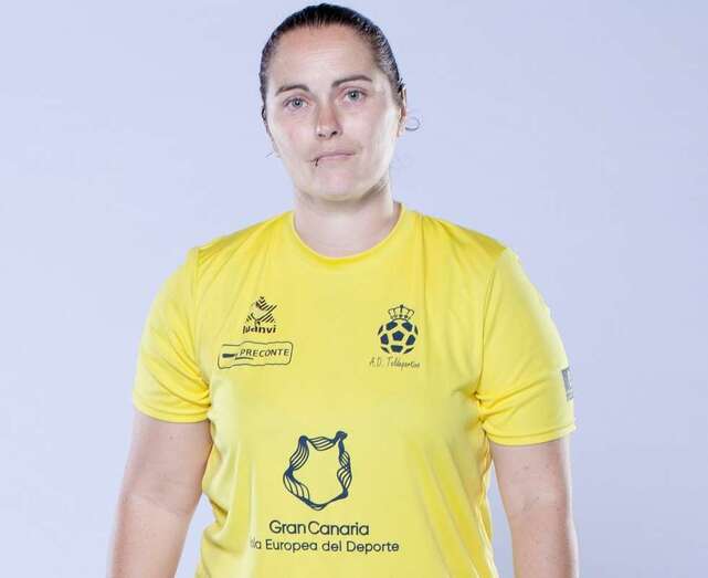 La jugadora cántabra/TA.